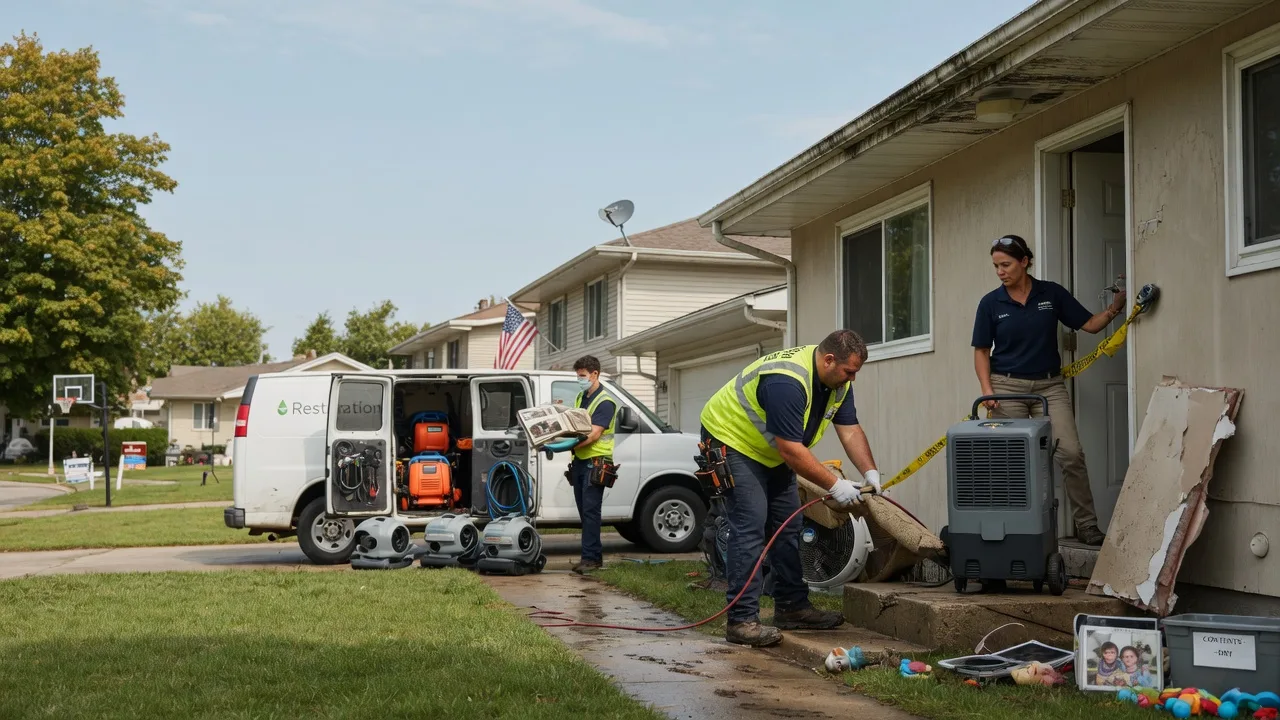 Water Damage Restoration in Grantham, PA near me